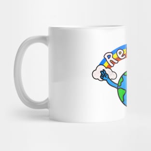 Peace and Recycle Mug